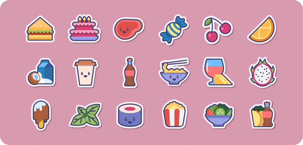 food stickers